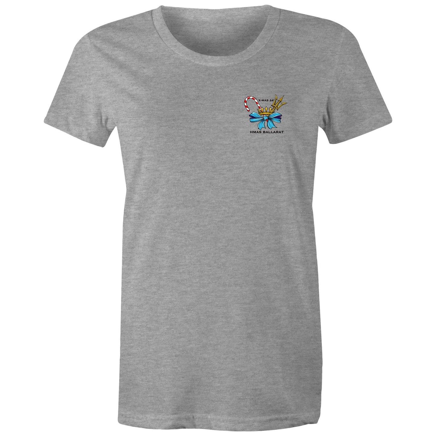 HMAS Ballarat - X-MAS 24’ Crew Shirt - Women’s style Tee