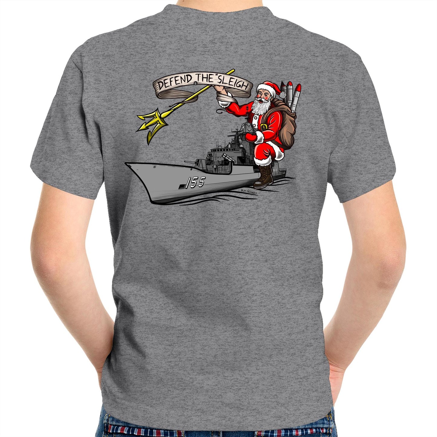 HMAS Ballarat - X-MAS 24’ Crew Shirt - Kid’s Tee